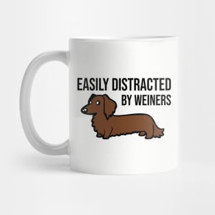 Easily Distracted By Weiners Mug